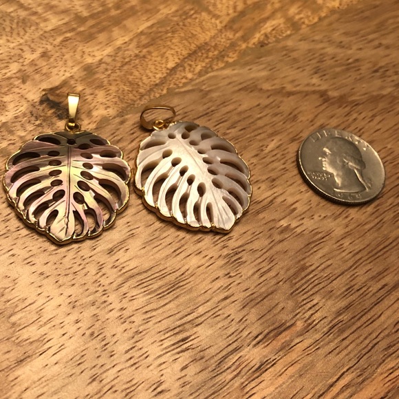 🍂Carved Leaf Shell Necklace🍂 - Picture 8 of 8